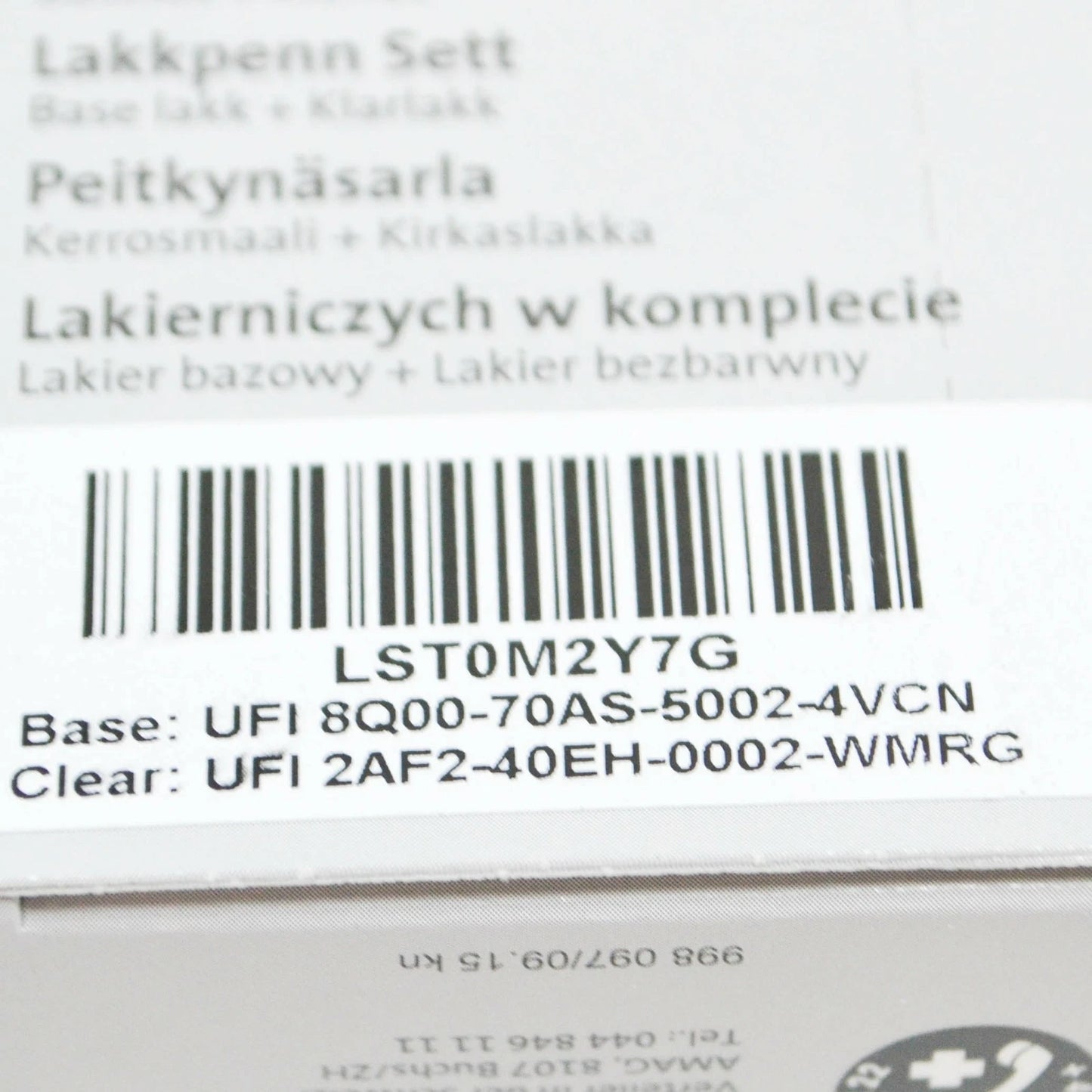 NEW VOLKSWAGEN QUARTZ GREY METALLIC TOUCH UP PAINT SET LST0M2Y7G ORIGINAL