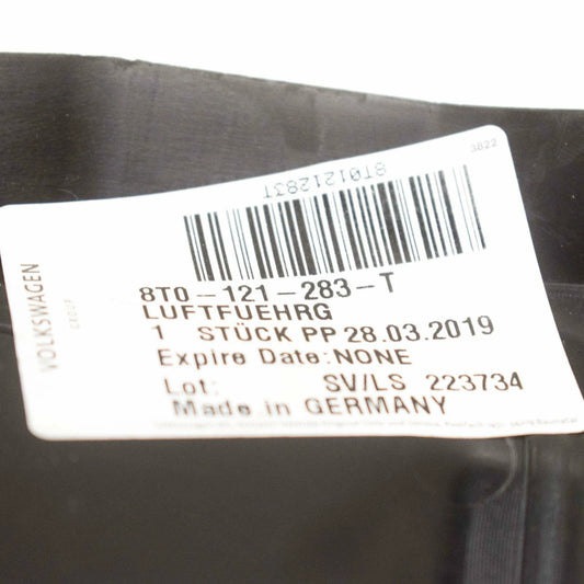 NEW AUDI A5 8T S5 RADIATOR LEFT SIDE GUIDE 8T0121283T 2012 ORIGINAL