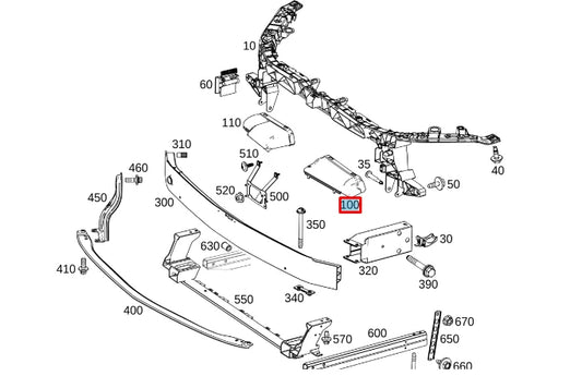NEW MERCEDES-BENZ A W177 LEFT UPPER AIR DUCT A1775050400 ORIGINAL