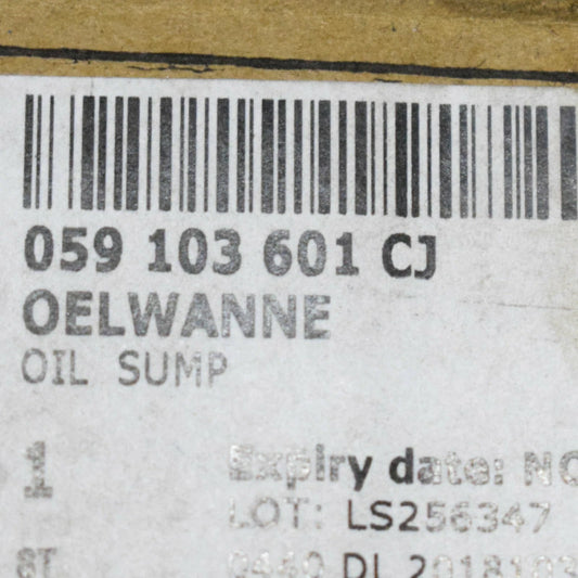 NEW AUDI Q5 8R ENGINE OIL PAN 059103601CJ ORIGINAL