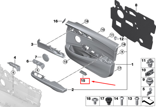 new bmw 5 gran turismo f07 front door courtesy light lamp 63317941911 original