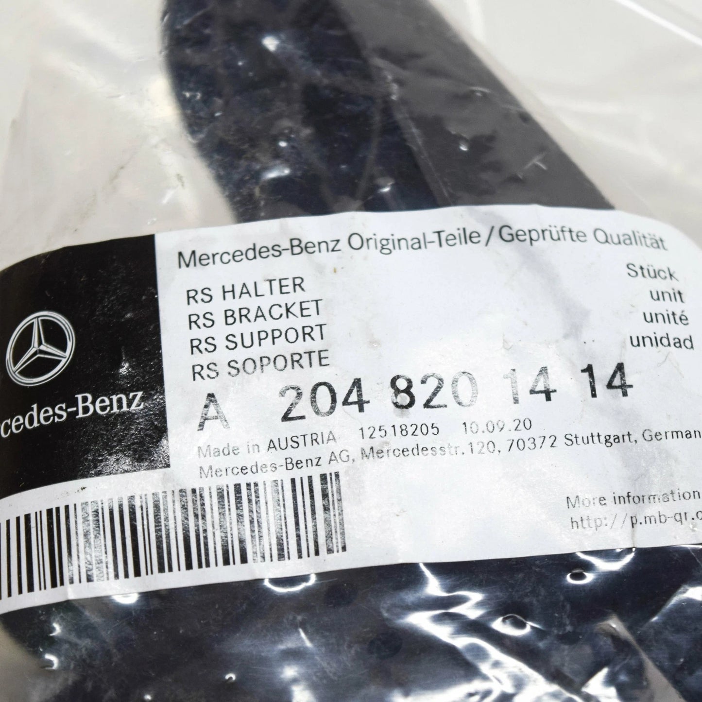 NEW MB GLK X204 RIGHT HEADLIGHT BRACKET REPAIR KIT A2048201414 ORIGINAL