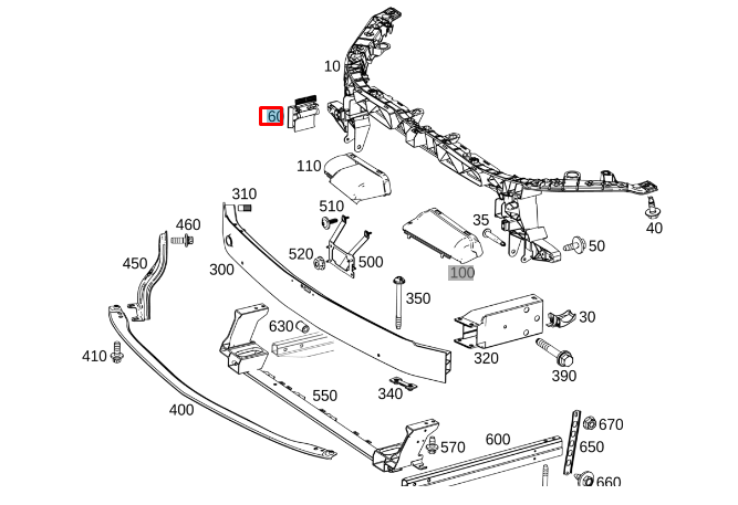 NEW MERCEDES-BENZ A W177 FRONT RIGHT BUMPER CORNER A1778853804 ORIGINAL