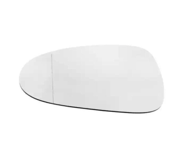 new vw touareg 7p front left door mirror glass 7p6857521d original