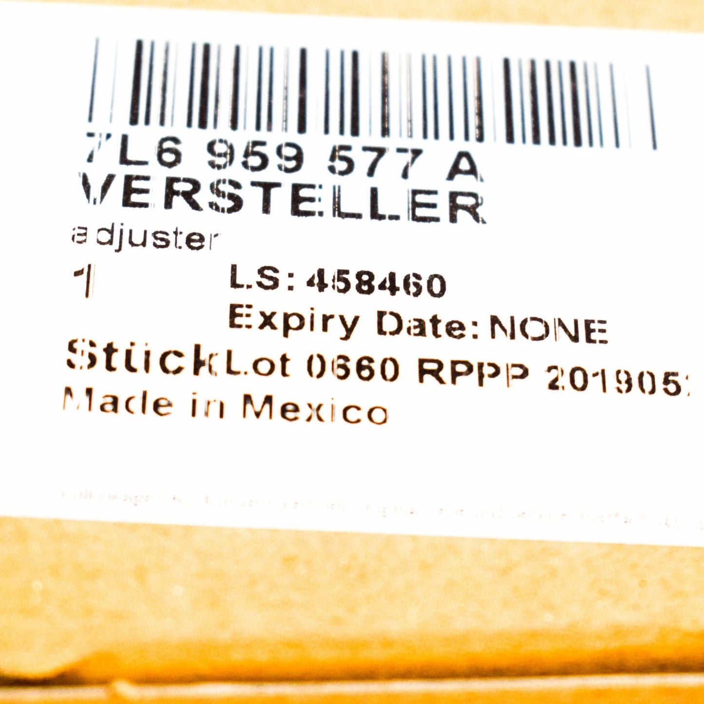 NEW VW TOUAREG 7L FRONT DOOR EXTERIOR MIRROR MOTOR LEFT 7L6959577A ORIGINAL