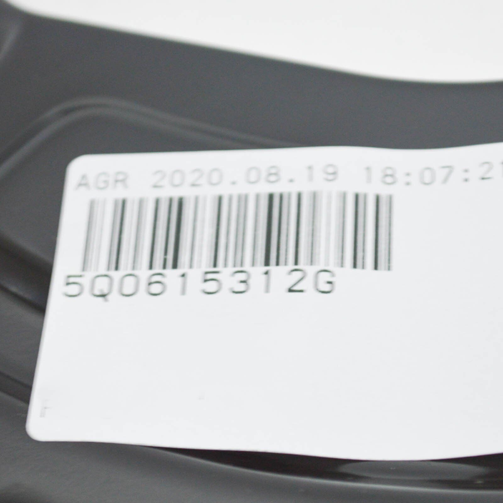 NEW AUDI A1 8X FRONT BRAKE DISC PROTECTION PLATE RIGHT 5Q0615312G ORIGINAL