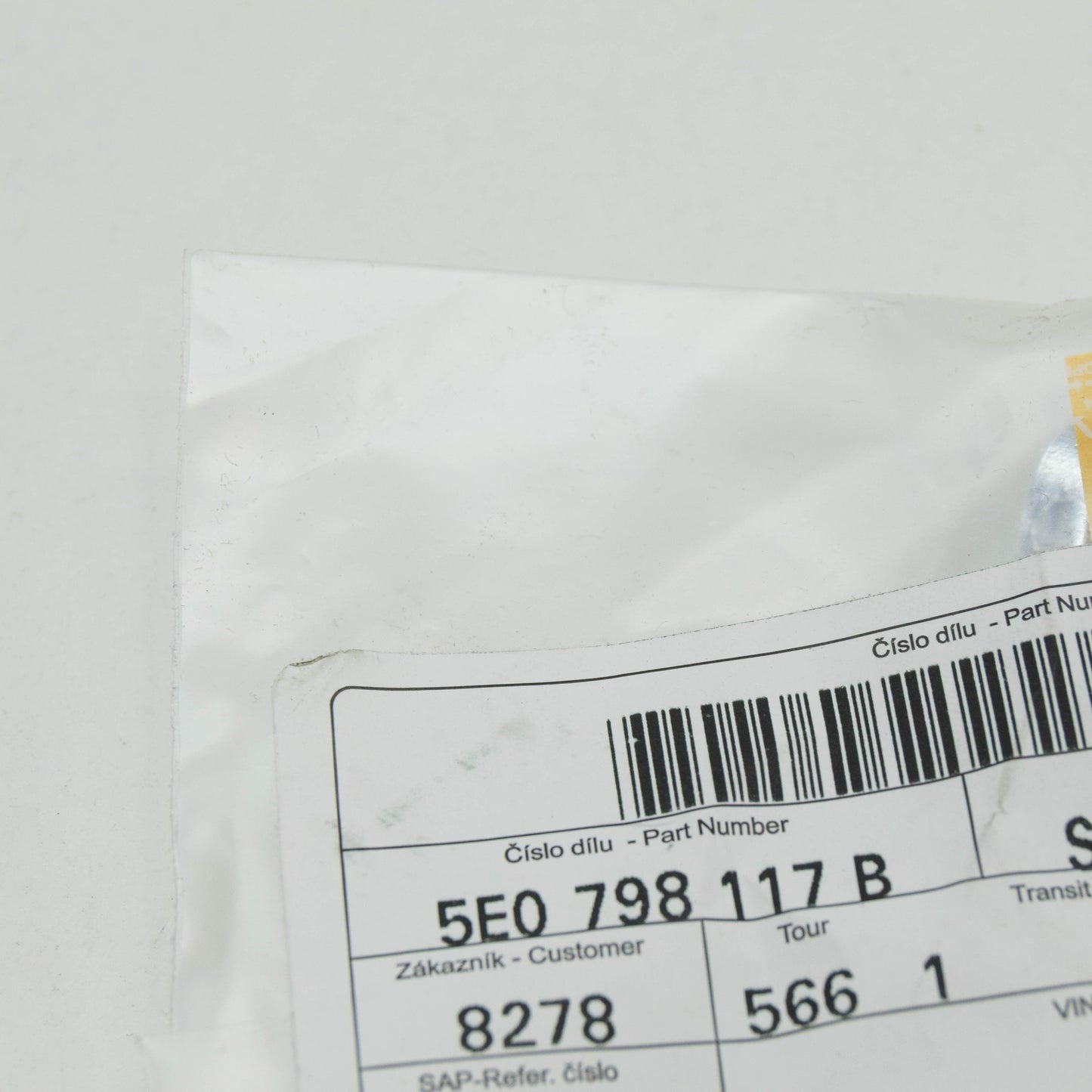new skoda octavia mk3 5e gear knob badge repair kit 5e0798117b original