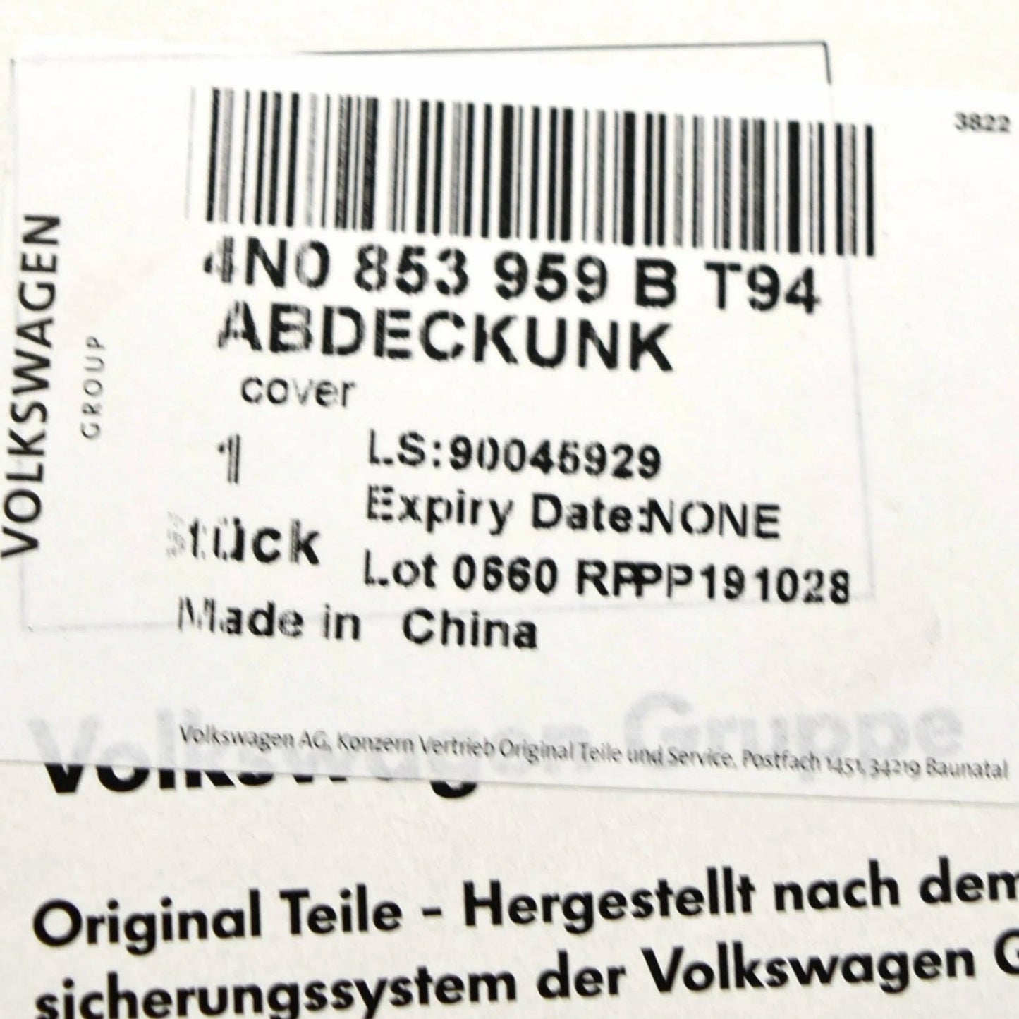 NEW AUDI A8 D5 4N FRONT LEFT DOOR LOWER COVER TRIM 4N0853959BT94