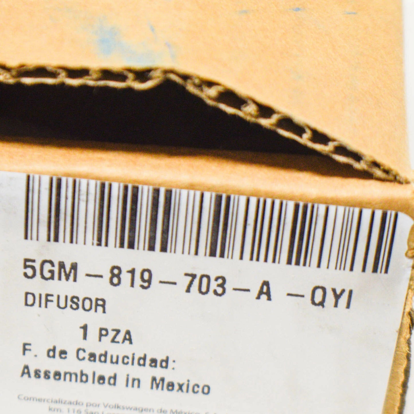 NEW VW GOLF MK7 FRONT LEFT DASHBOARD AIR VENT 5GM819703AQYI