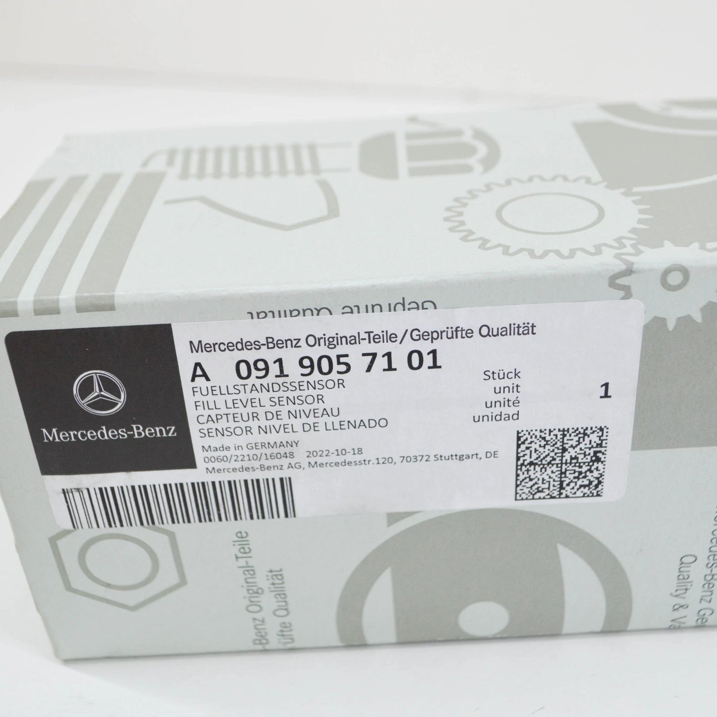 NEW MB AMG GT C190 OIL LEVEL SENSOR A0919057101 ORIGINAL