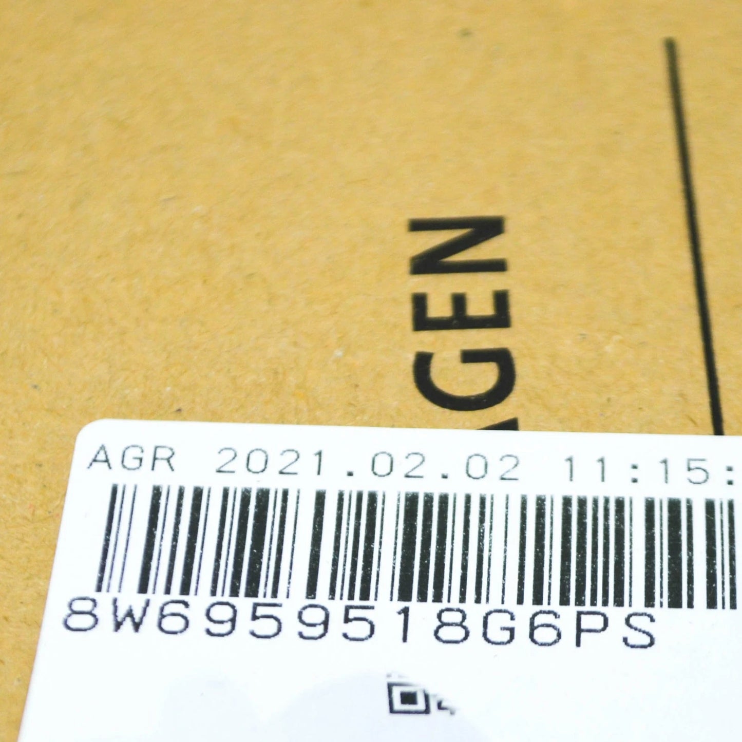 NEW AUDI A5 CABRIO 8W6 FRONT RIGHT UPPER DOOR TRIM LHD 8W6959518G6PS