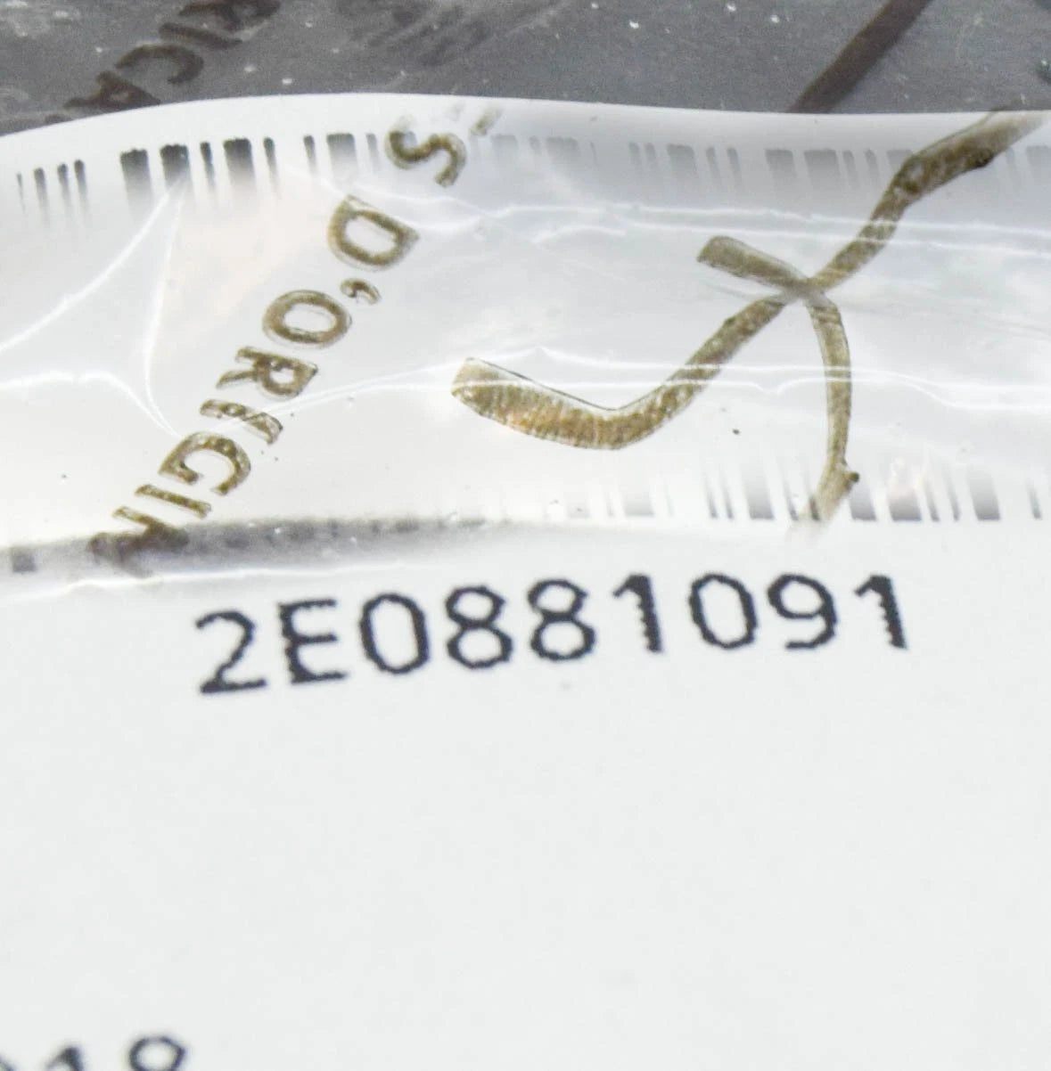 NEW VW CRAFTER 2F MK1 FRONT LEFT SEAT HEIGHT ADJUST HANDLE 2E0881091 ORIGINAL