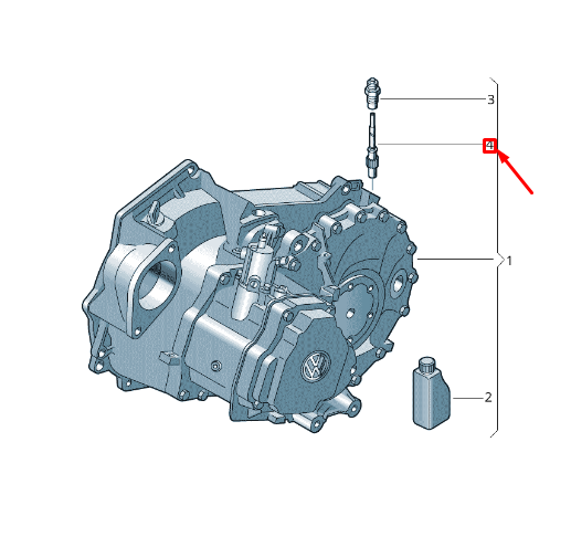 new vw transporter vi t6 speedometer pinion 02g409197a original