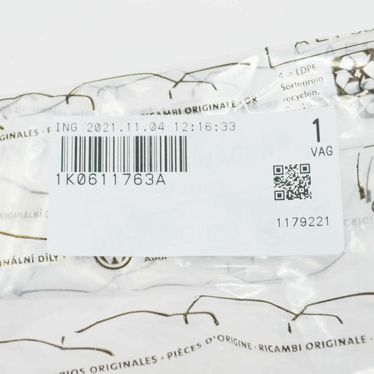 NEW AUDI A3 8P FRONT LEFT BRAKE PIPE 1K0611763A ORIGINAL