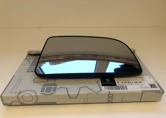NEW MB SPRINTER W907 FRONT LEFT DOOR MIRROR UPPER GLASS A9108112500 ORIGINAL
