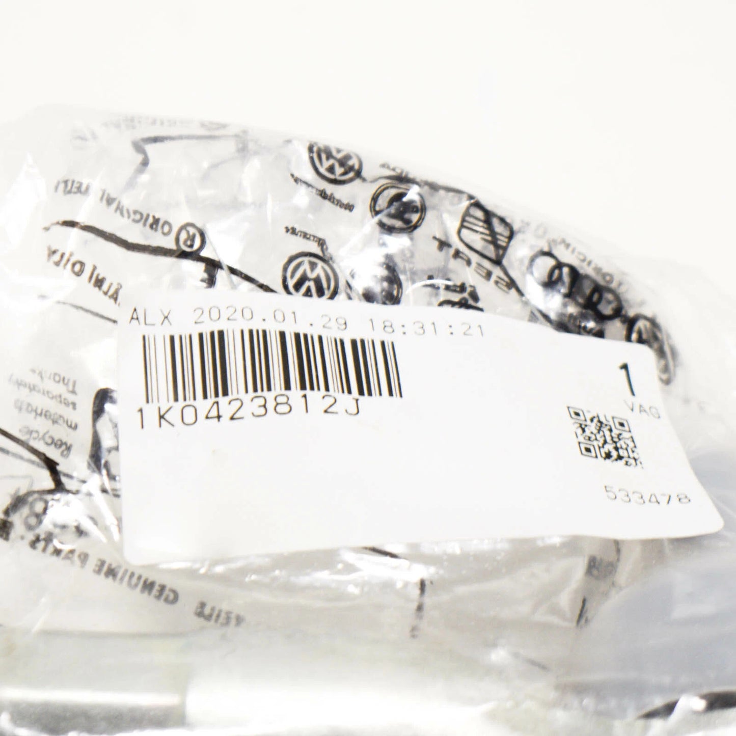 NEW VOLKSWAGEN BEETLE A5 FRONT AXLE RIGHT TIE ROD END 1K0423812J