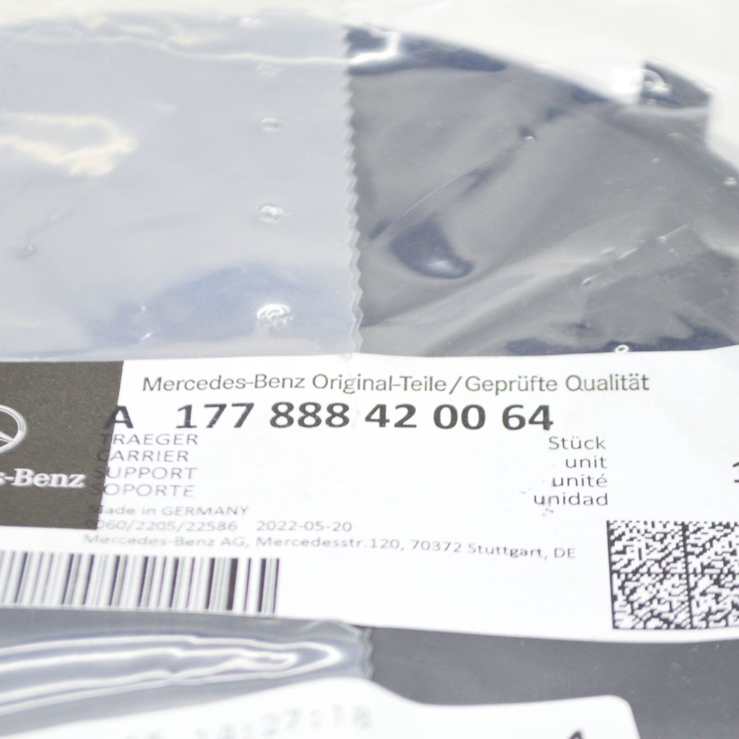 NEW MERCEDES-BENZ A W177 FRONT BUMPER RADIATOR GRILLE STAR A177888420064