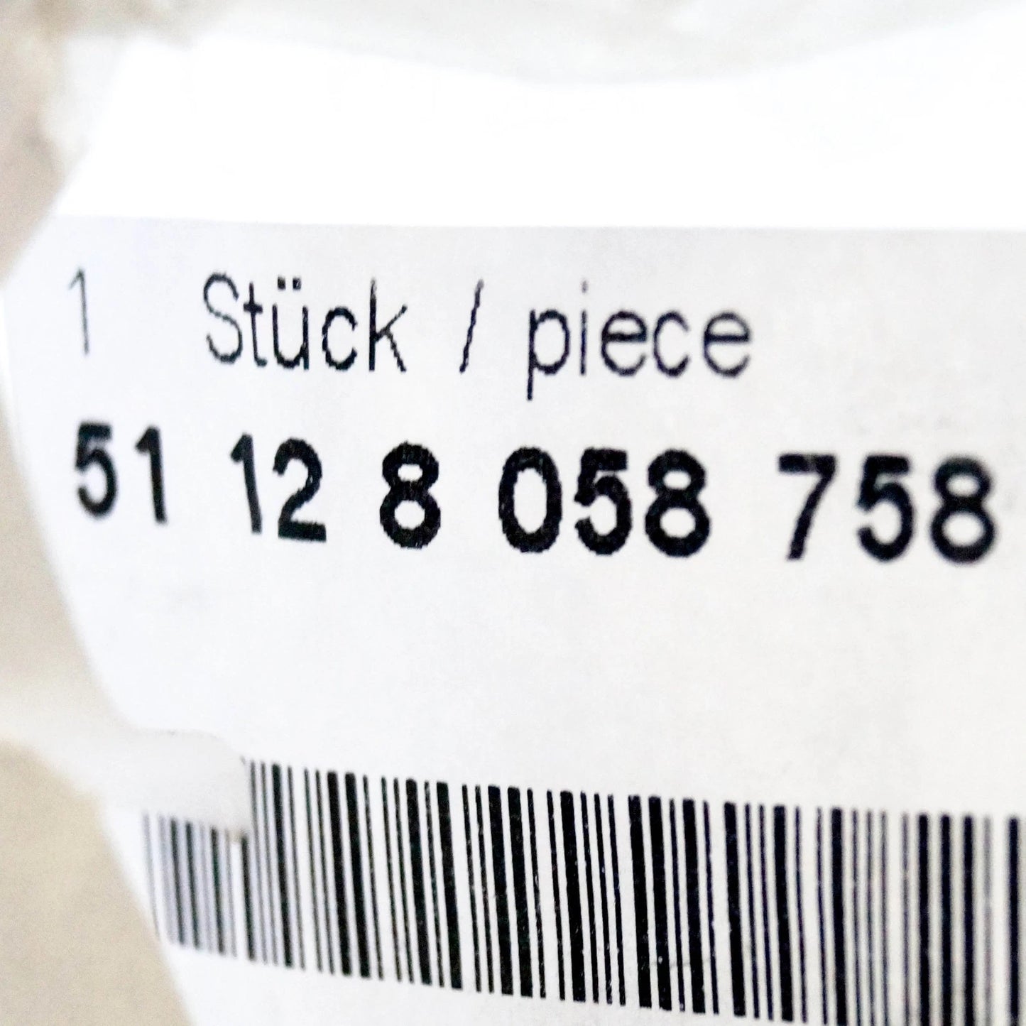 NEW BMW 3 F30 M3 REAR BUMPER MOLDING TRIM 51128058758 2014 ORIGINAL