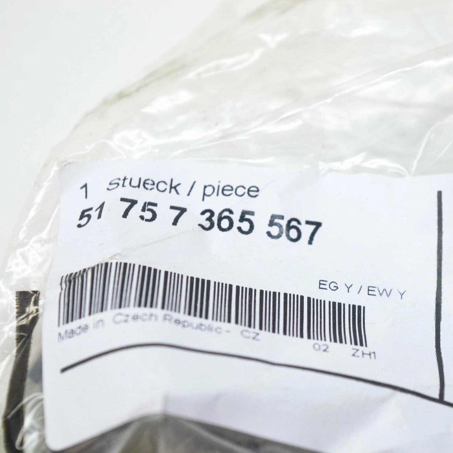 NEW BMW 1 F21 UNDERFLOOR PAN HEAT SHIELD LEFT BRACKET 51757365567 ORIGINAL