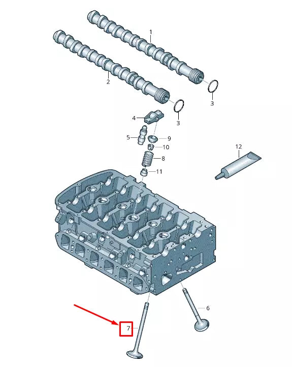 NEW AUDI A3 SPORTBACK 8P FUEL RETURN LINE 1K0201294B