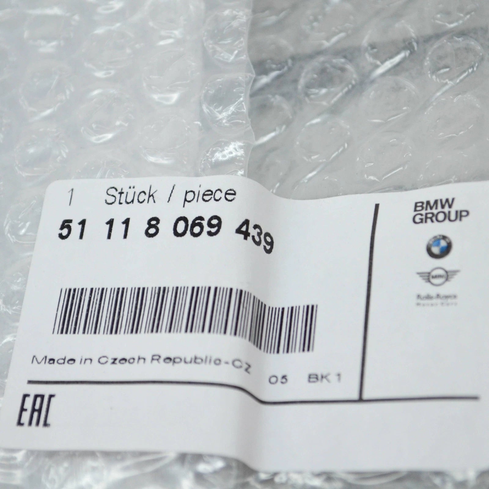 NEW BMW M4 COUPE G82 FRONT LEFT BUMPER GRILLE 51118069439 ORIGINAL
