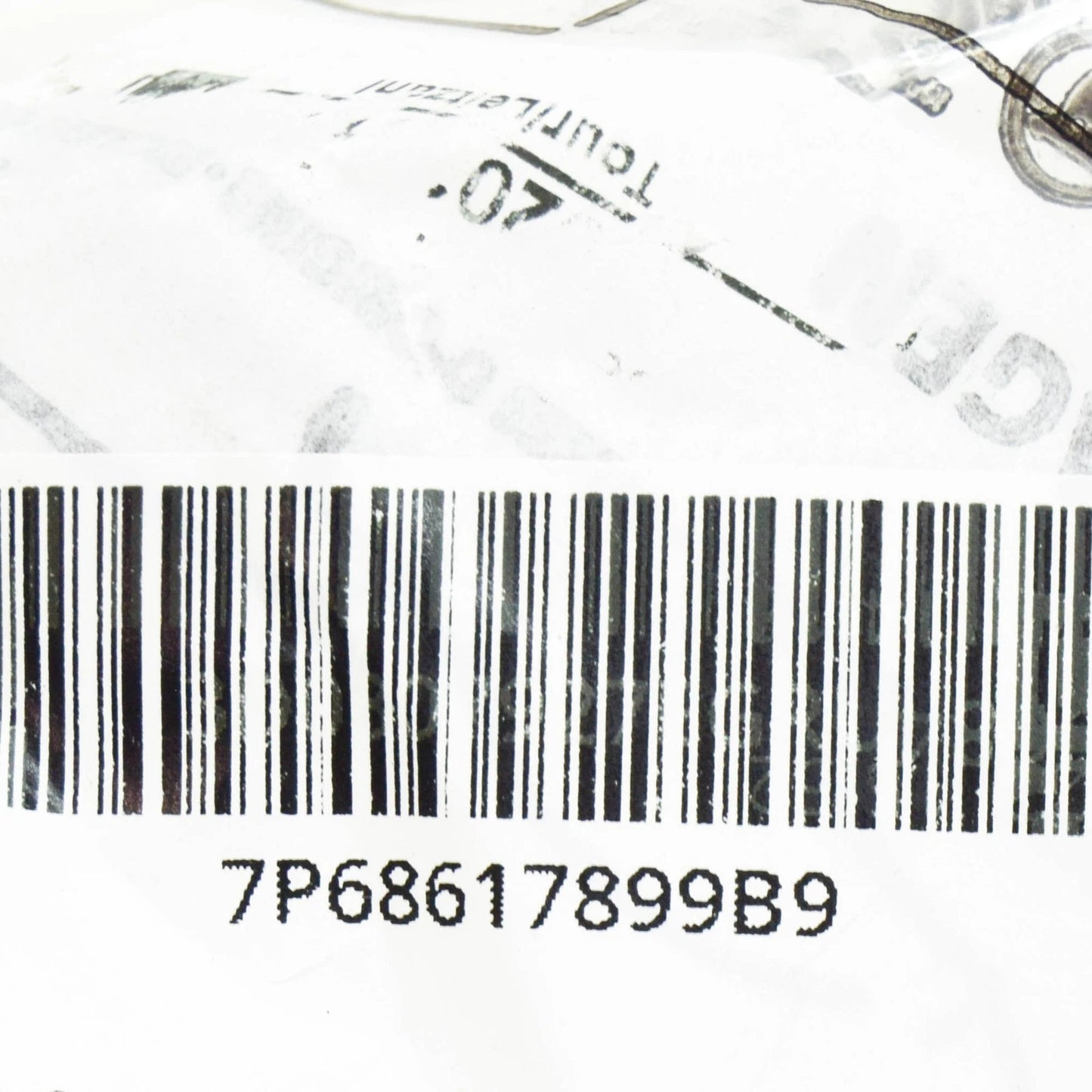 NEW VW TOUAREG 7P REAR DOOR WINDOW SUNBLIND SUSPENSION LUG 7P68617899B9 ORIGINAL