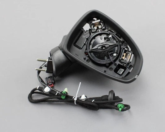 NEW AUDI A1 8X FRONT RIGHT WING MIRROR HOUSING RHD 8X2857410R9B9 2 ORIGINAL