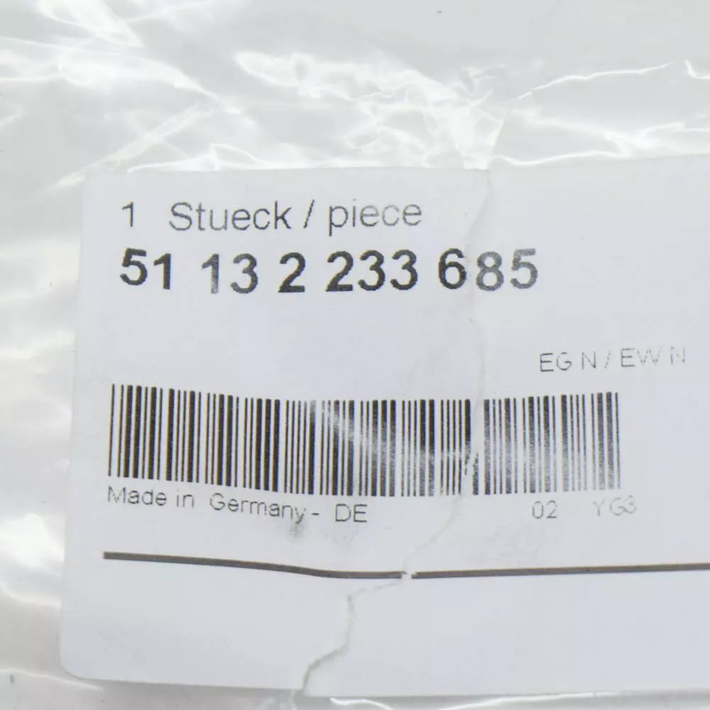 NEW BMW 3 COUPE E36 FRONT LEFT FENDER MOLDING 51132233685 ORIGINAL