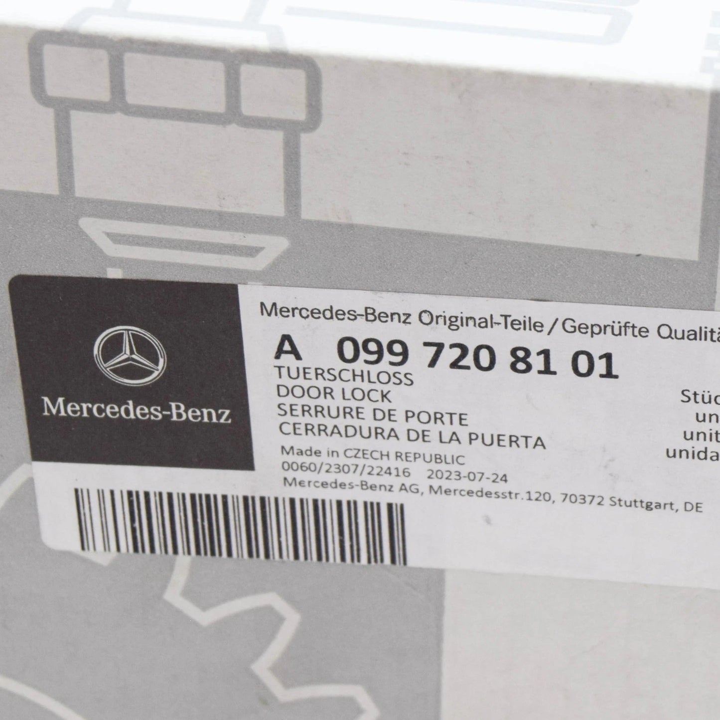 NEW MERCEDES-BENZ C W205 FRONT LEFT DOOR LOCK LHD A0997208101 ORIGINAL