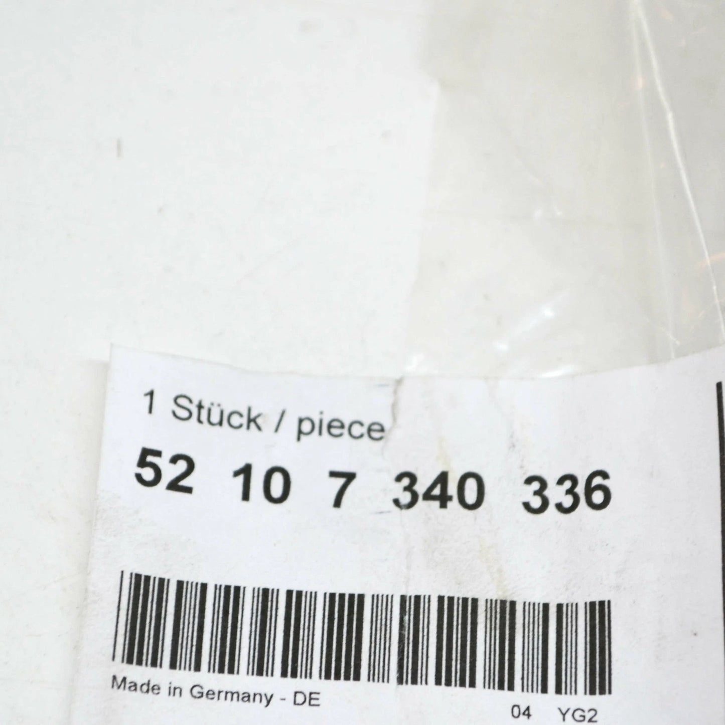 NEW BMW 5 F10 FRONT RIGHT SEAT RAIL COVER 52107340336 ORIGINAL