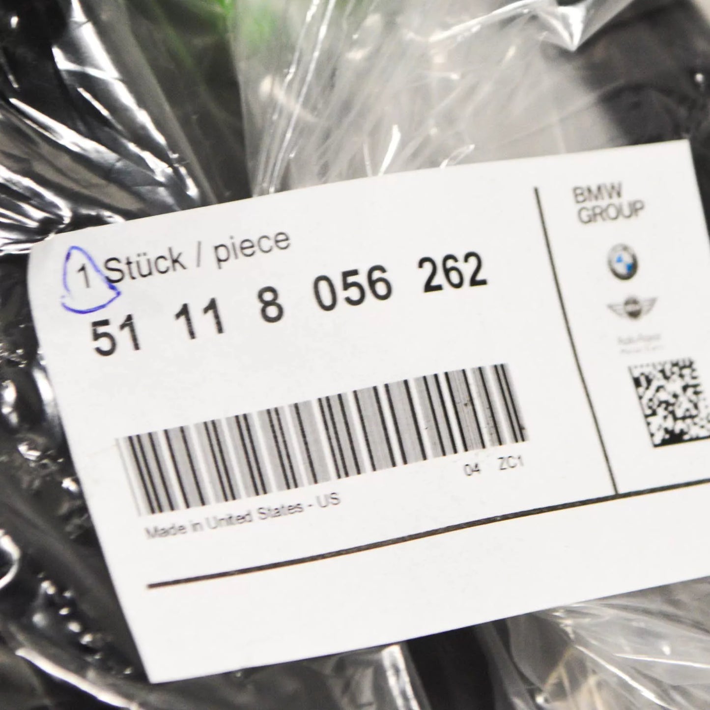 NEW BMW X5 F85 M FRONT BUMPER RIGHT GRILLE 51118056262 8056262 2014 ORIGINAL