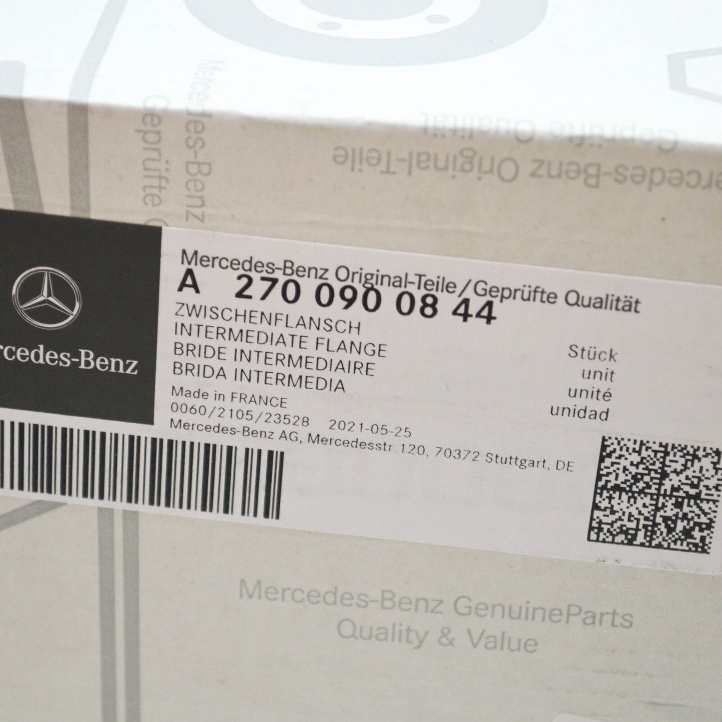 NEW MERCEDES-BENZ A W176 AIR INTAKE INTERMEDIATE PIPE HOSE A2700900844 ORIGINAL