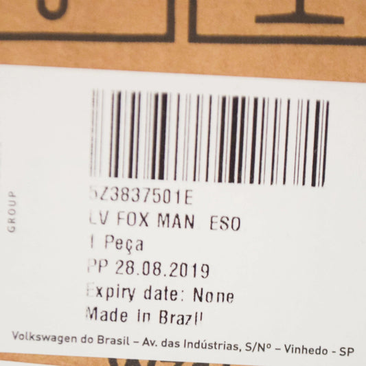 NEW VW FOX 5Z FRONT LEFT DOOR WINDOW REGULATOR 5Z3837501E