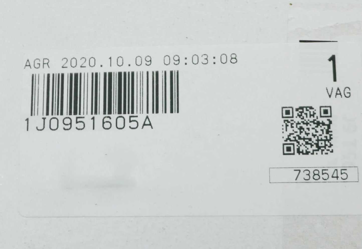 NEW VW BEETLE 9C ANTI-THEFT ALARM SYSTEM ELECTRONIC SIREN 1J0951605A ORIGINAL