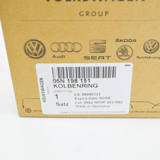 NEW VOLKSWAGEN ARTEON 3H7 PISTON RINGS SET 06N198151 ORIGINAL