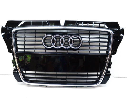 NEW AUDI A3 8P1 FRONT BUMPER RADIATOR GRILLE 8P0853651PT94
