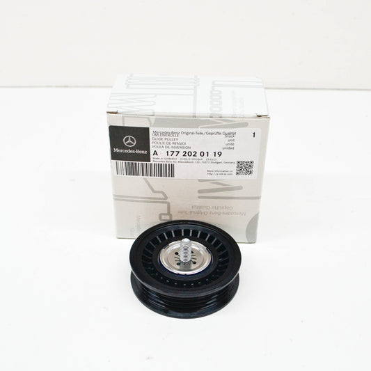 NEW MERCEDES BENZ AMG GLC X253 SERPENTINE BELT IDLER PULLEY A1772020119 ORIGINAL