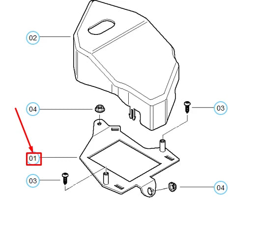 NEW BMW M3 COUPE E46 LEFT XENON LIGHT CONTROL UNIT BRACKET 61127893034 ORIGINAL