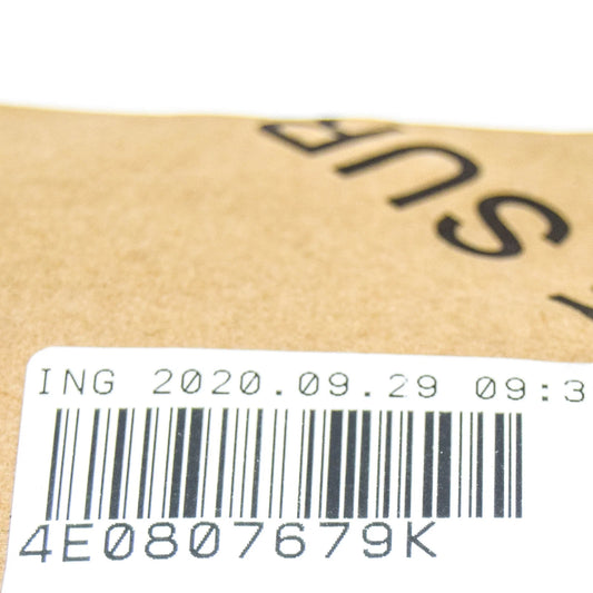 NEW AUDI A8 4E FRONT BUMPER LEFT GOG LIGHT GRILL 4E0807679K ORIGINAL