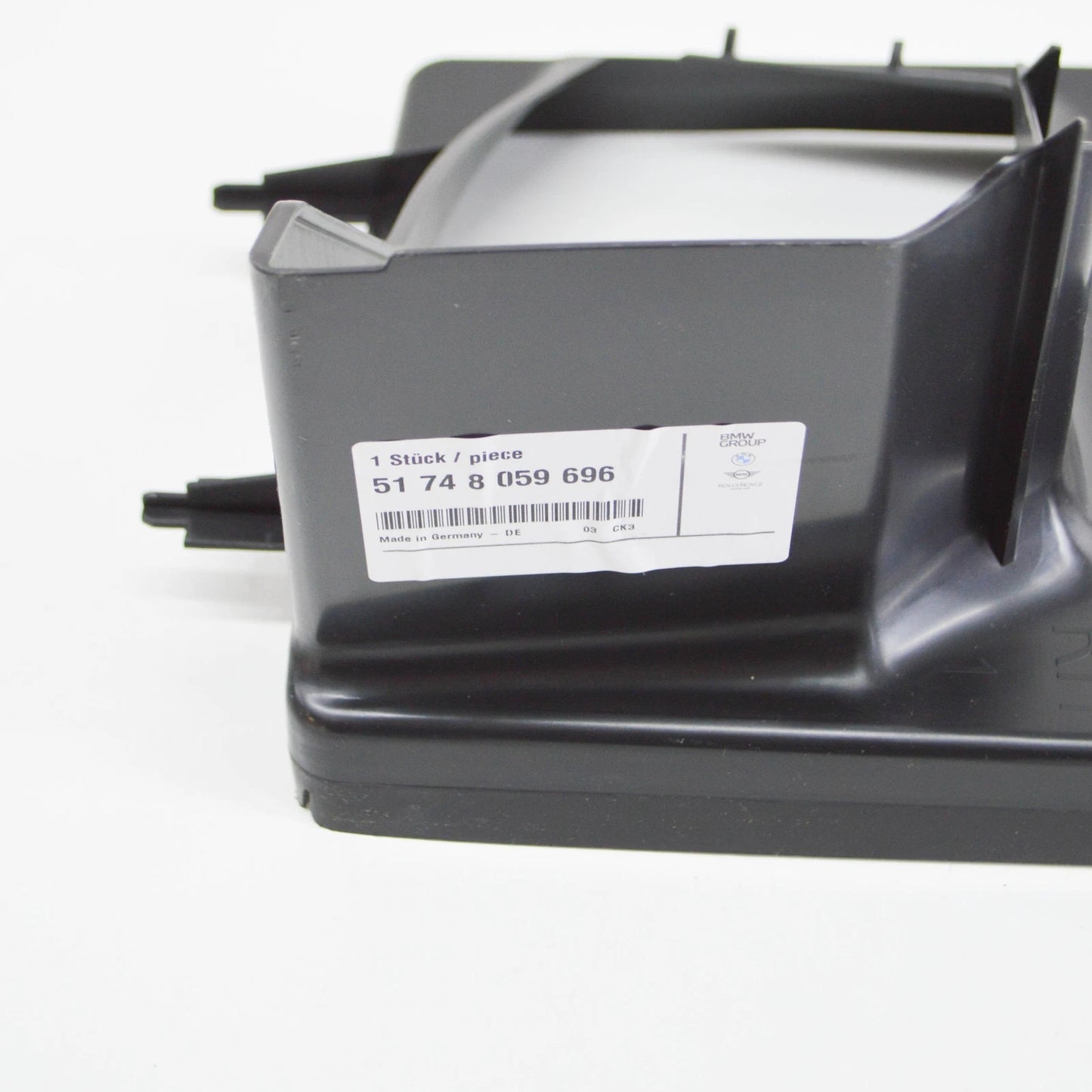 NEW BMW 8 CABRIO G14 EXTERIOR RADIATOR M RIGHT AIR DUCT 51748059696 ORIGINAL