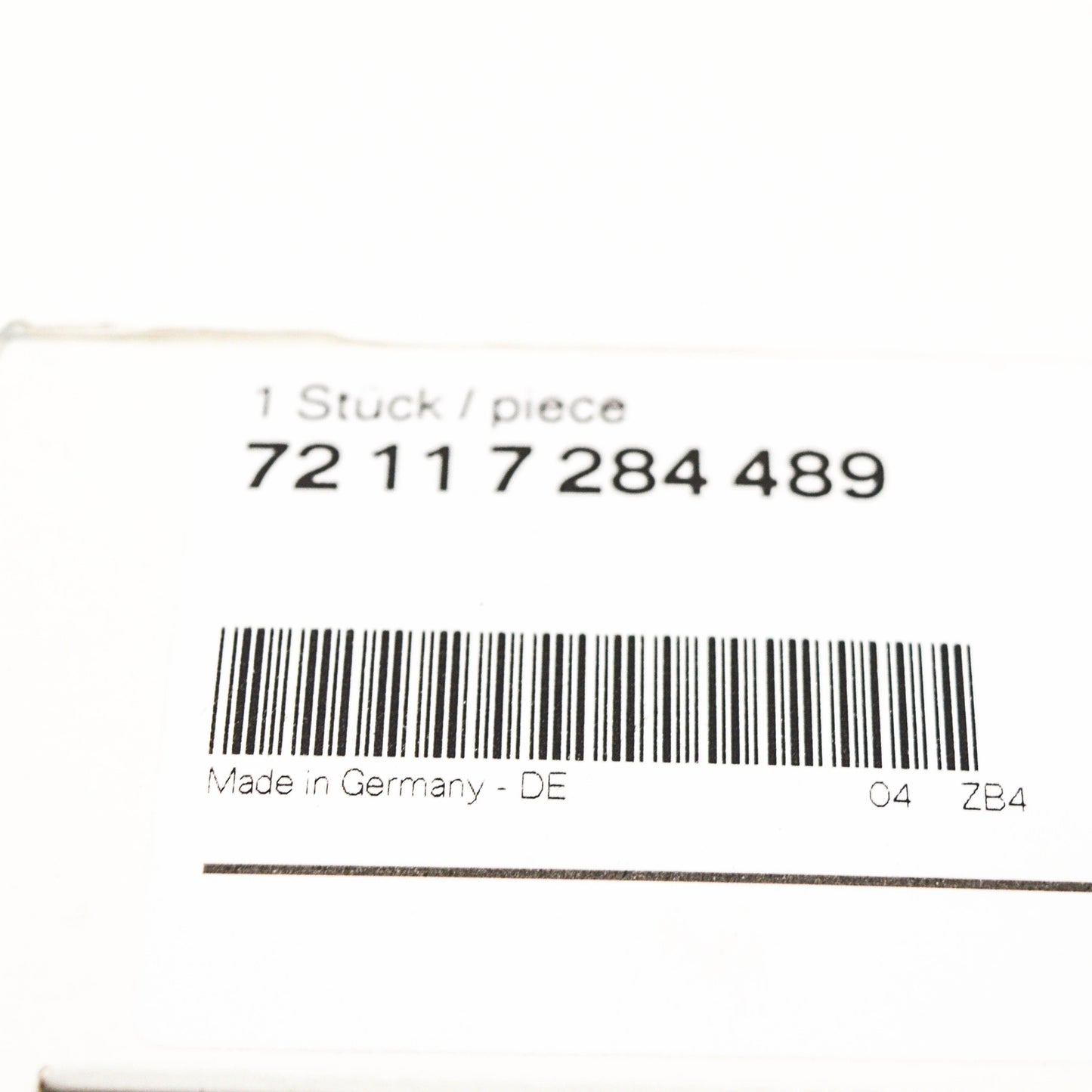 new bmw 1 f20 front seat belt covering cap 72117284489 7284489 original