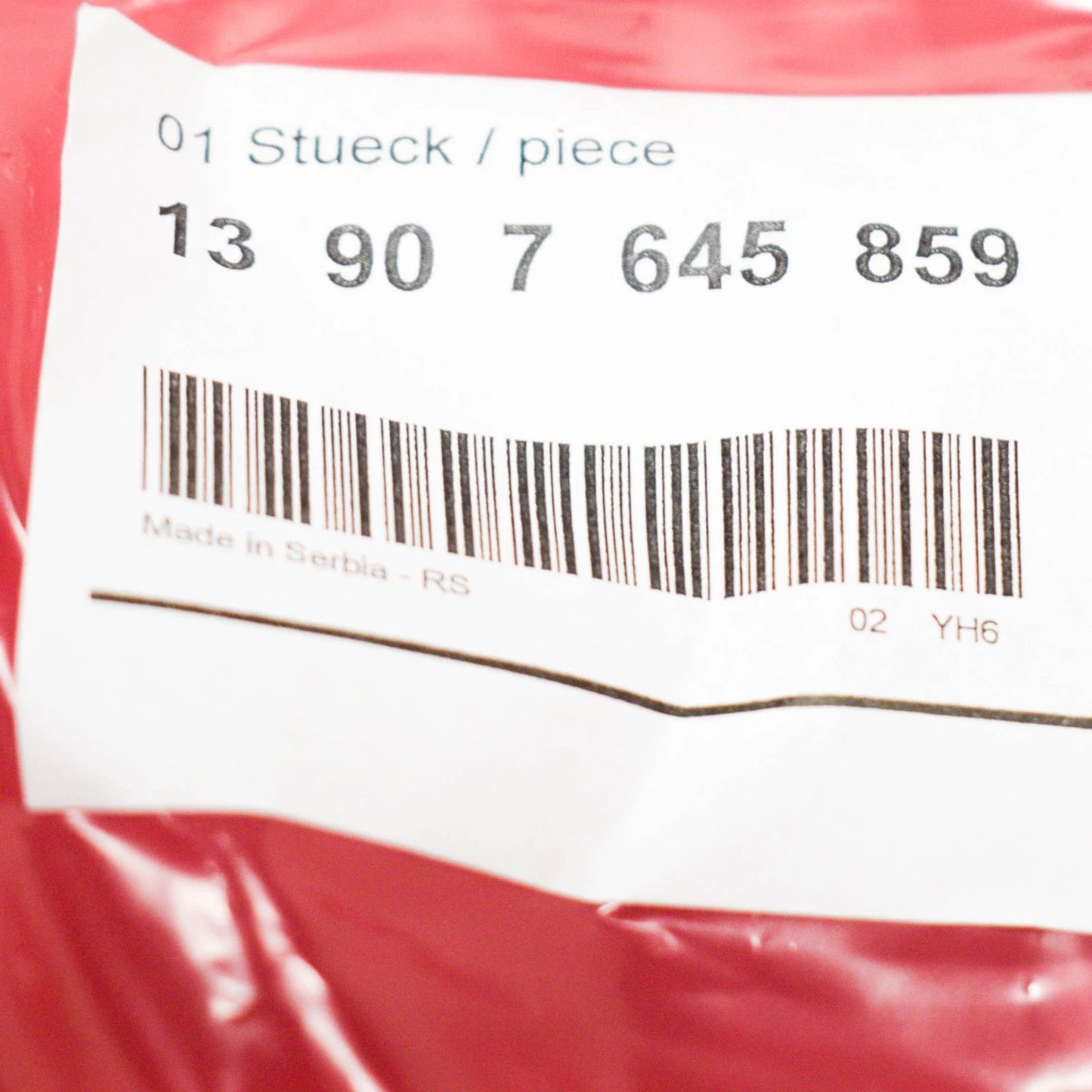 NEW BMW 2 F22 TANK VENTILATION LINE PIPE W PRESSURE SENSOR 13907645859 ORIGINAL