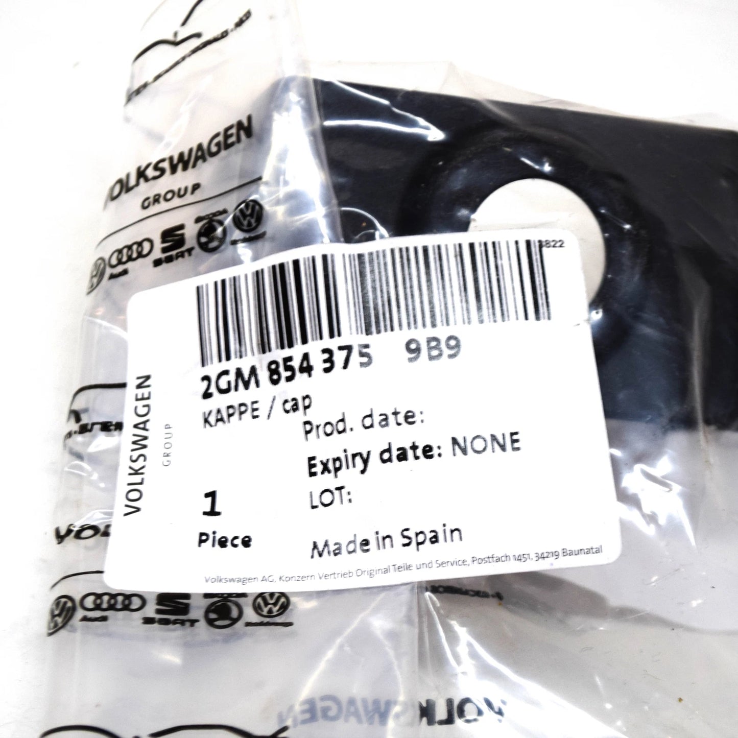 NEW VOLKSWAGEN T-CROSS C11 FRONT BUMPER LEFT PDC HOLDER 2GM8543759B9 ORIGINAL