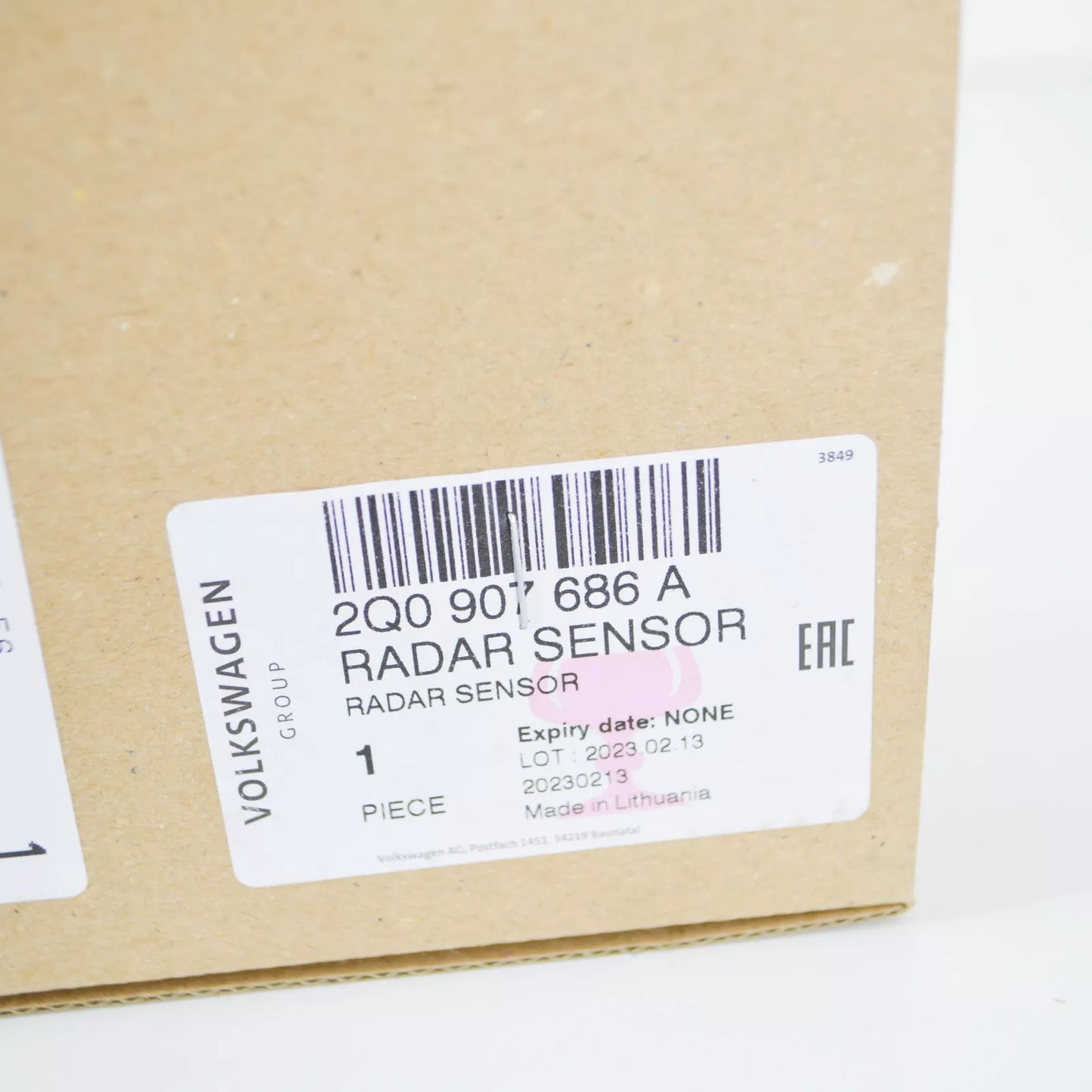 NEW VW T-ROC A11 REAR RIGHT BLIND SPOT DETECTION CONTROL UNIT 2Q0907686A