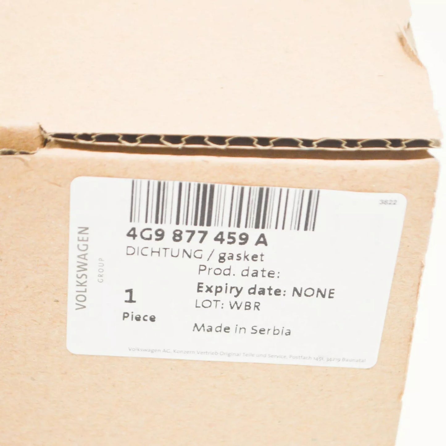 NEW AUDI A6 C7 AVANT ROOF OUTER SEAL 4G9877459A