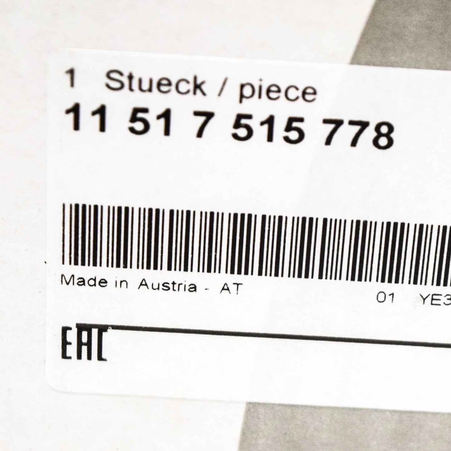 NEW BMW 3 E90 1.6I 90KW WATER PUMP 11517515778 2009 ORIGINAL