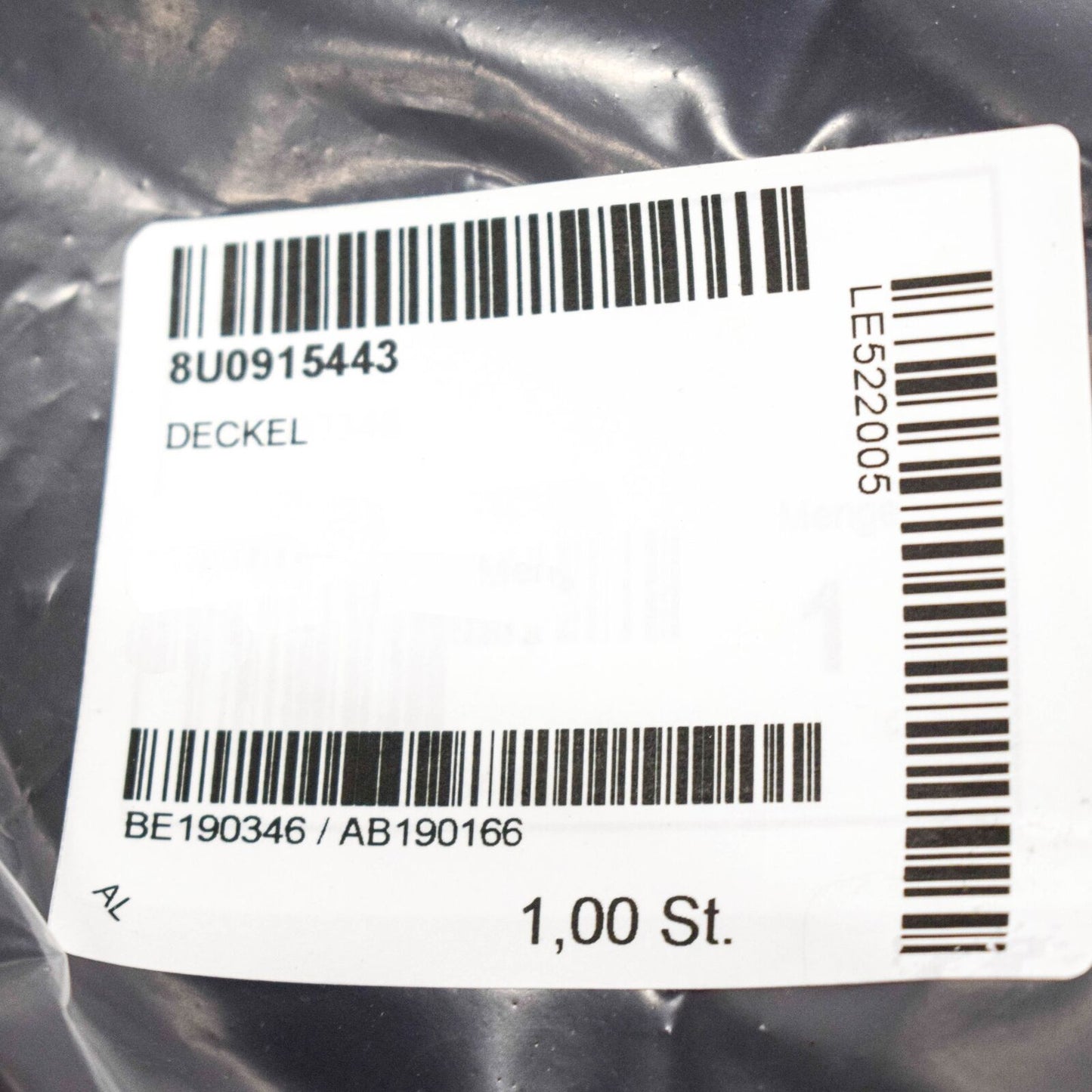 NEW AUDI Q3 8U BATTERY COVER 8U0915443 ORIGINAL