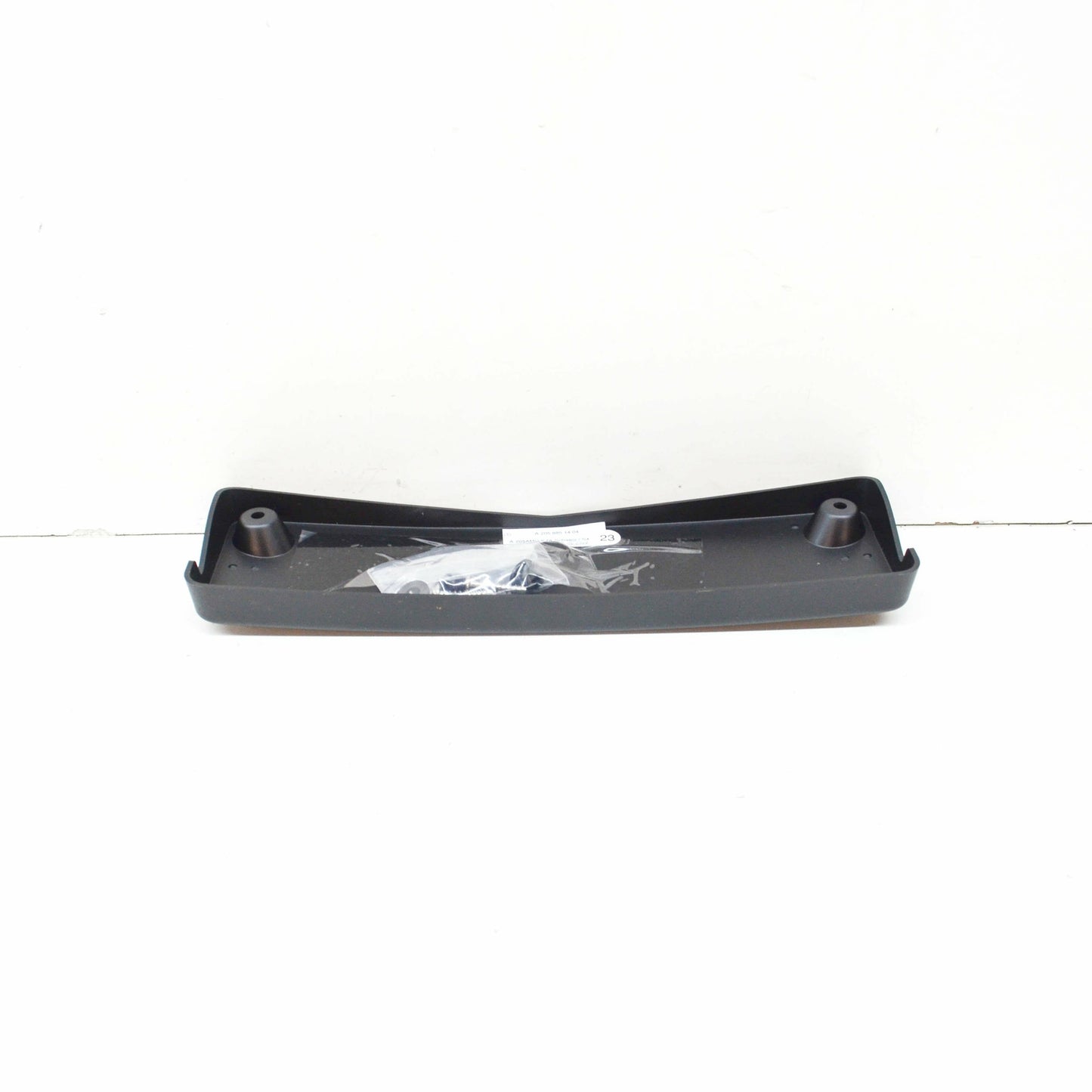 NEW MB C COUPE C205 FRONT BUMPER LICENSE NUMBER HOLDER A2058803705 ORIGINAL