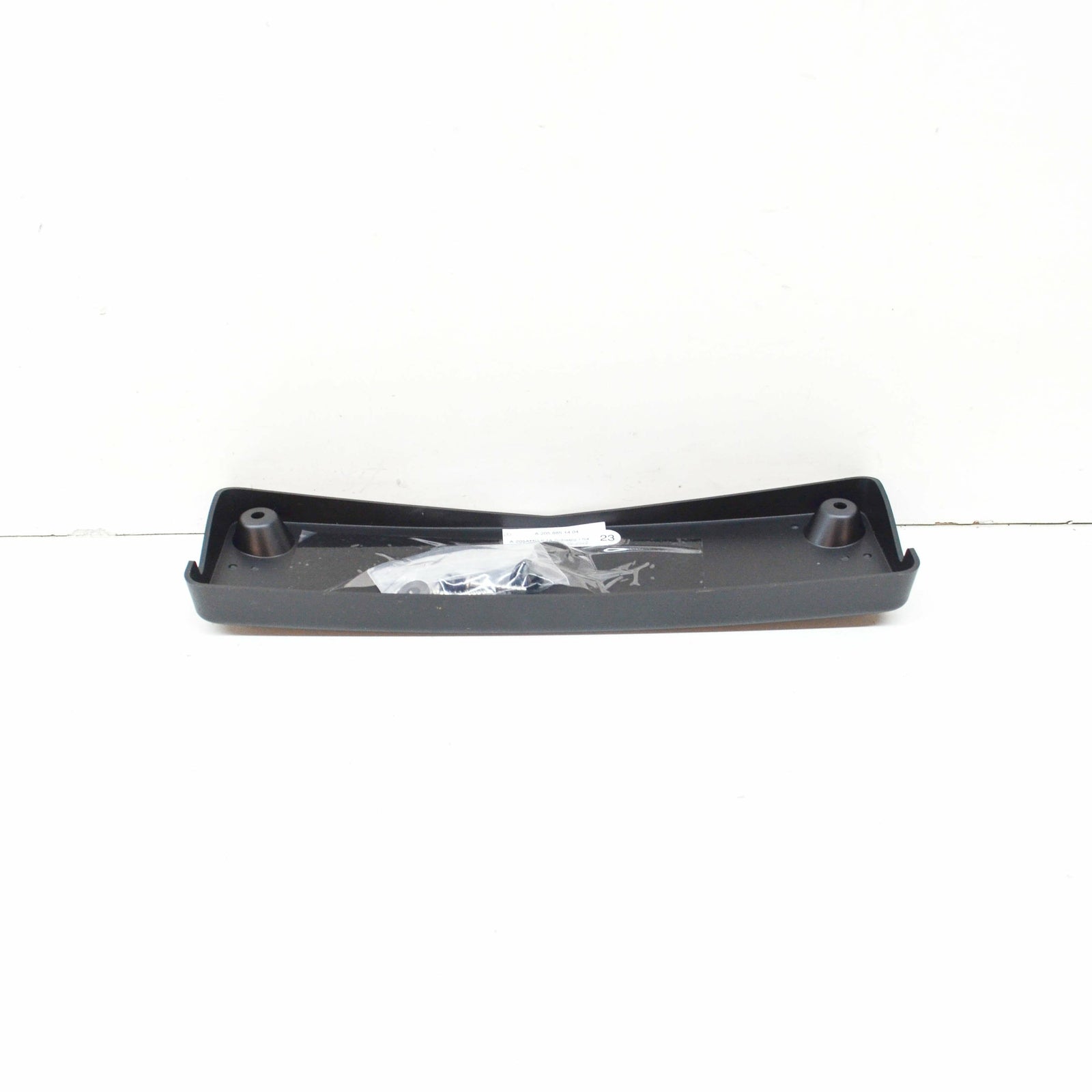 NEW MB C COUPE C205 FRONT BUMPER LICENSE NUMBER HOLDER A2058803705 ORIGINAL