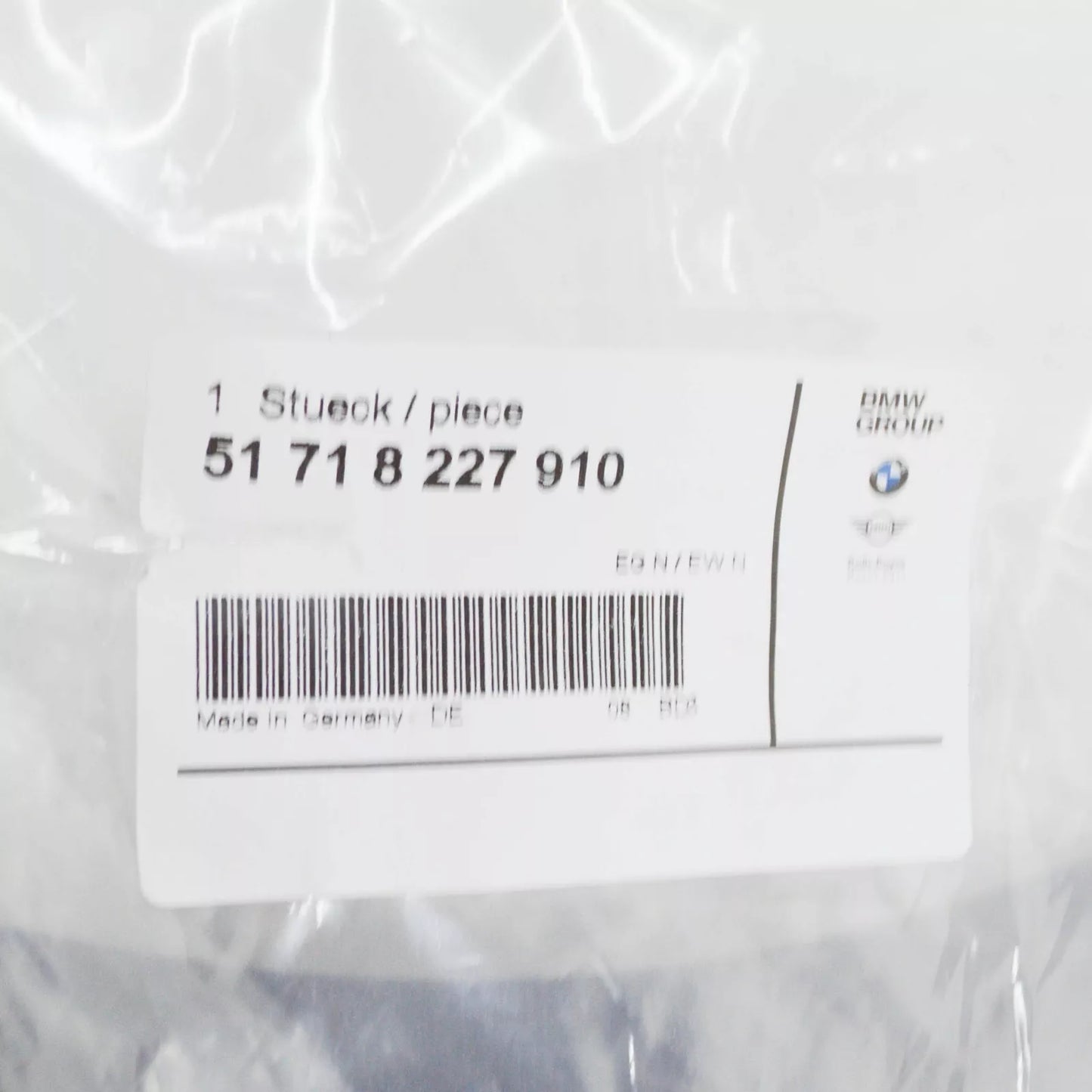 NEW BMW 3 CABRIO E46 CONVERTIBLE TOP CASE SEAL 8227910 51718227910 ORIGINAL